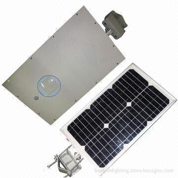 All-in-one solar street lamps, 15W power, integrated, -30 to 70゜C working temperature